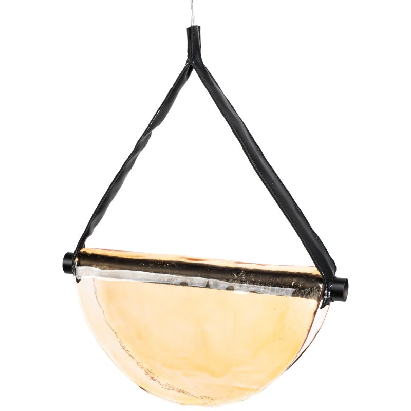 Pendant LED Lamp TOOLIGHT APP1077-CP Black Amber