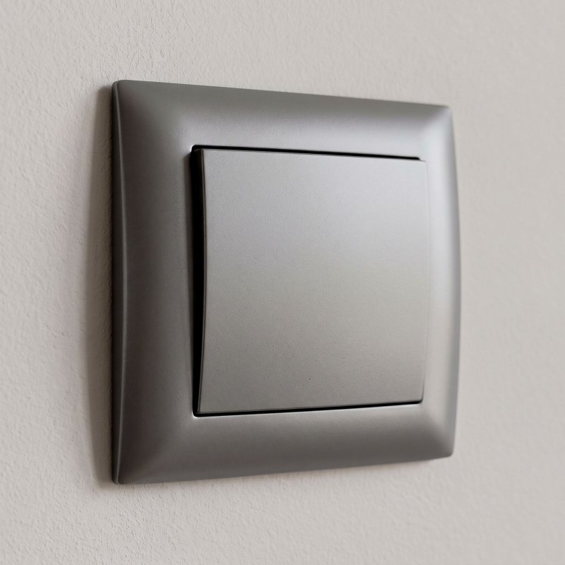 Toolight Single Switch Oste Jnh006-w Grey