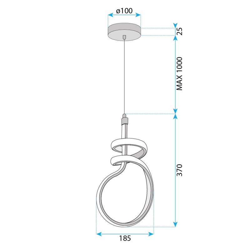 CEILING LAMP CHANDELIER TOOLIGHT G071-CP GOLD