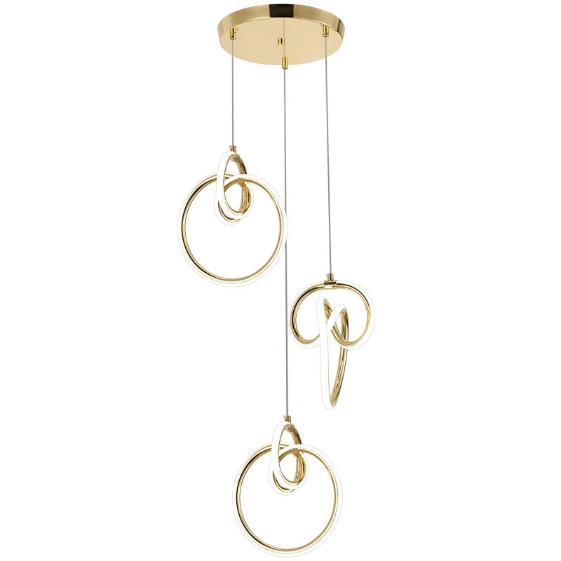 CEILING LAMP CHANDELIER TOOLIGHT G072-3CPR GOLD