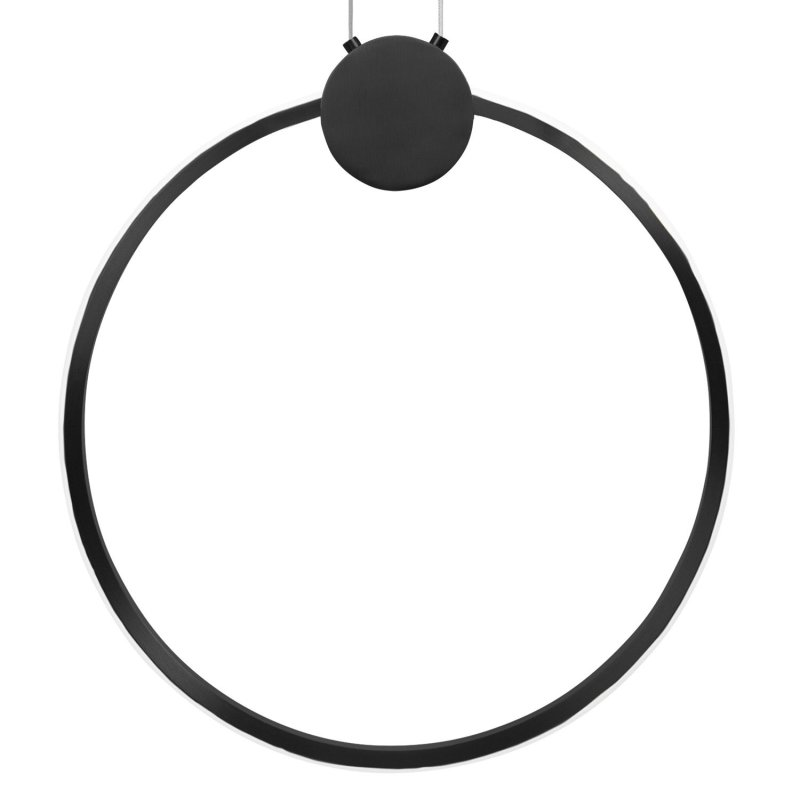 Pendant LED Lamp TOOLIGHT APP1395-CP Black 40cm