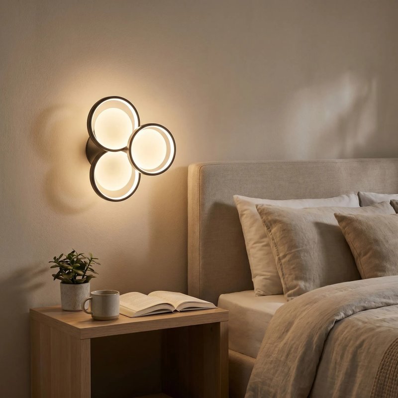 Ceiling Lamp Toolight App1919-C Black Led Black