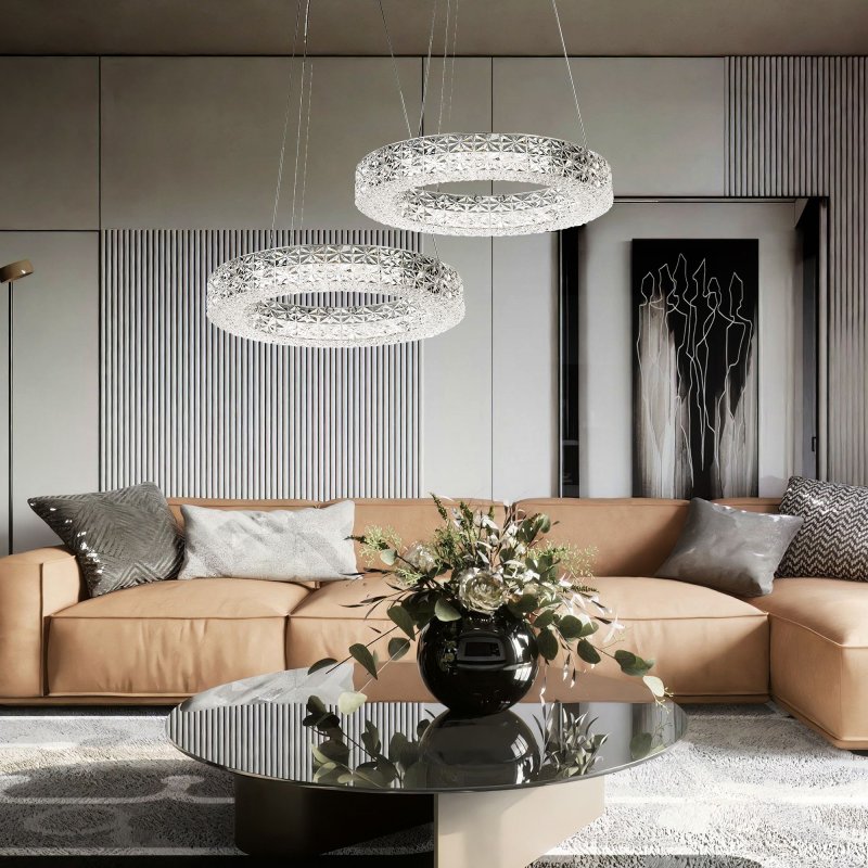 CEILING LAMP CHANDELIER TOOLIGHT LED MS004-CP CHROME