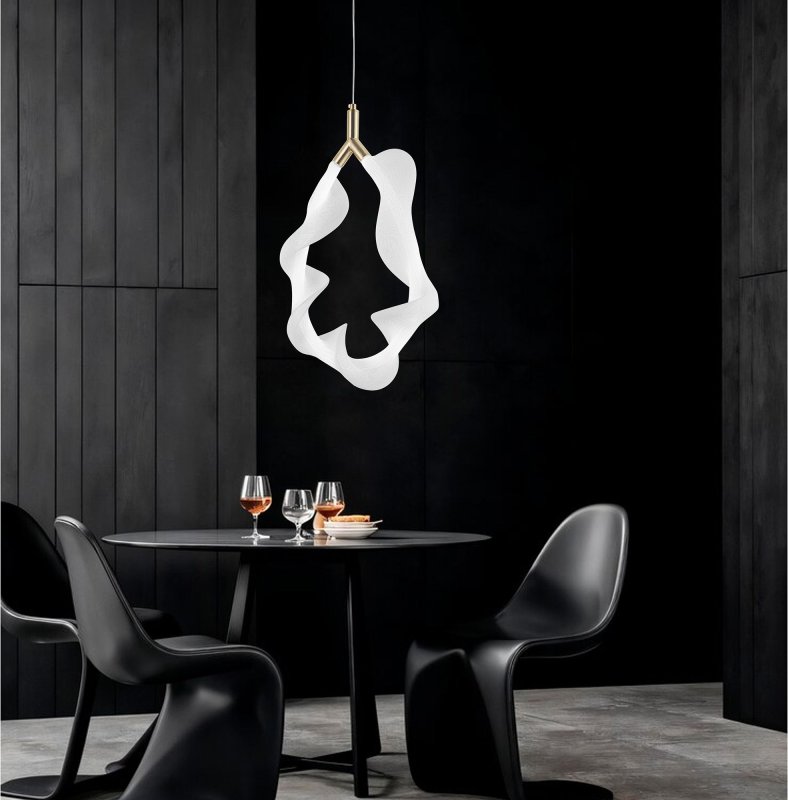 CEILING LAMP CHANDELIER TOOLIGHT LED G013-1CP WHITE GOLD