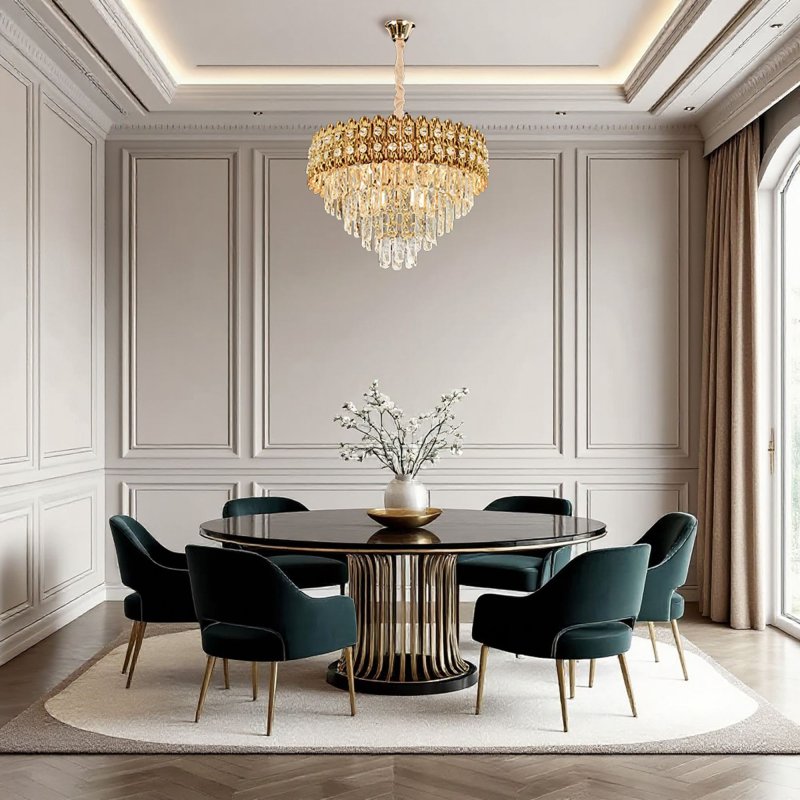 CEILING LAMP CHANDELIER TOOLIGHT G058-CP GOLD