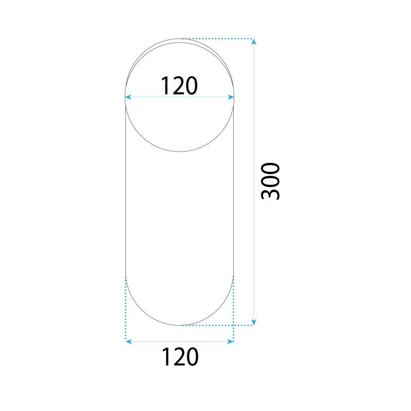 WALL LAMP TOOLIGHT APP1586-1W BLACK