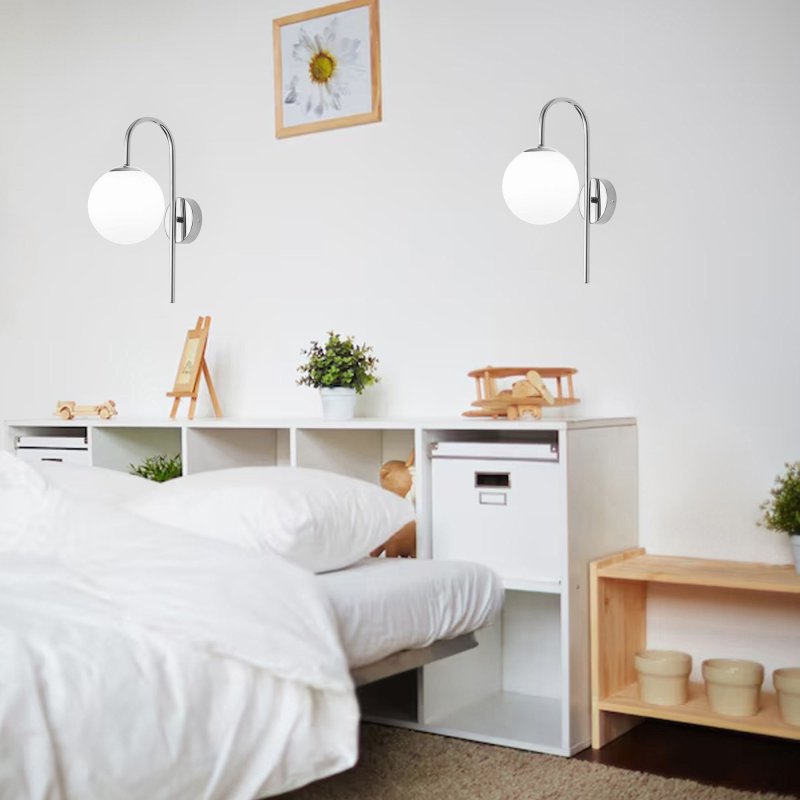 WALL LAMP TOOLIGHT G092-1W CHROME WHITE