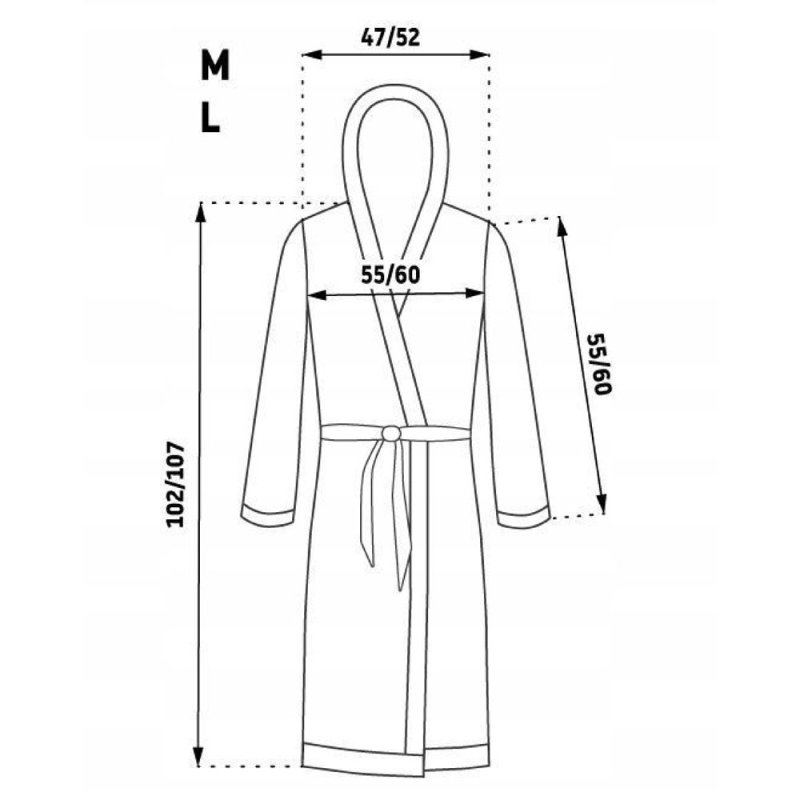 BATHROBE TUTUMI JORDAN MEN DARK BLUE
