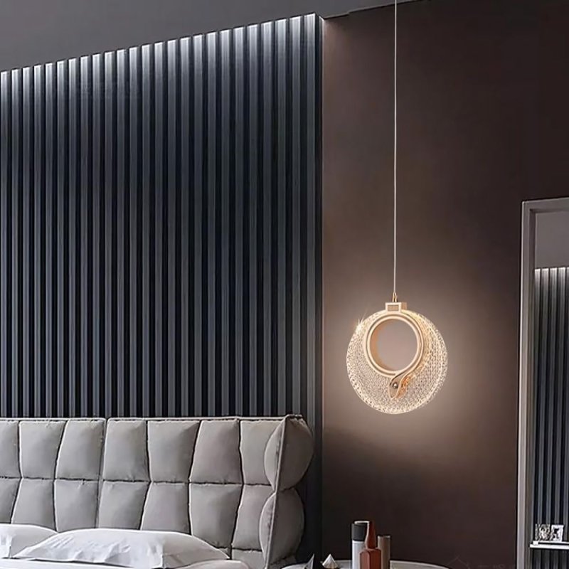 CRYSTAL LED PENDANT LAMP TOOLIGHT LHJ110-1CP 80 GOLDEN