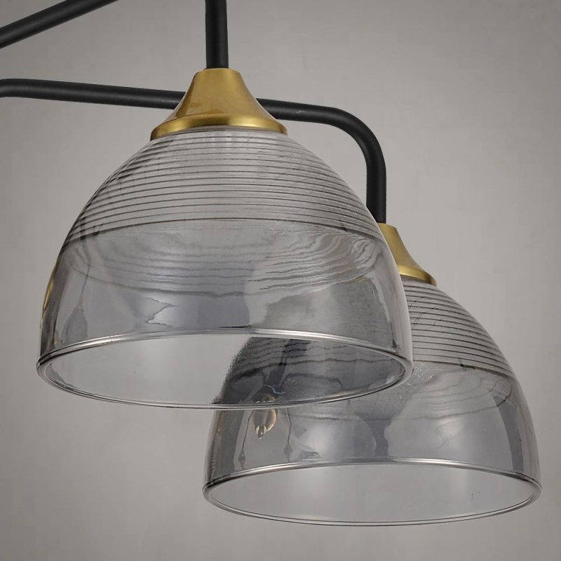 CEILING LAMP CHANDELIER TOOLIGHT G085-5C BLACK GREY