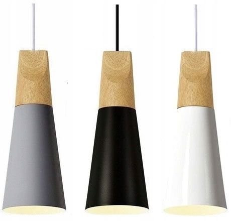 Pendant Lamp TOOLIGHT APP057-1CP SCANDI B Black/ 14,5x26 cm E27