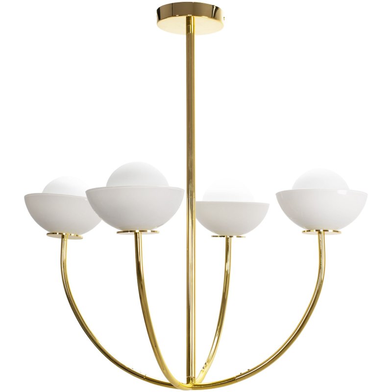 Pendant Lamp TOOLIGHT APP1200-CP Metal Gold - White G9 4-light points