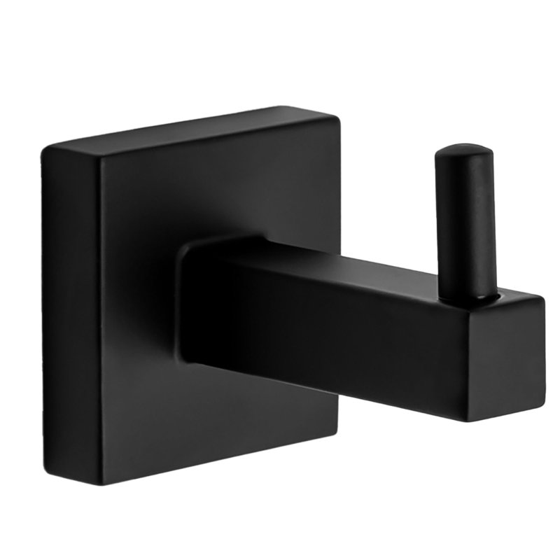 Bathroom hook hanger REA Black 322196