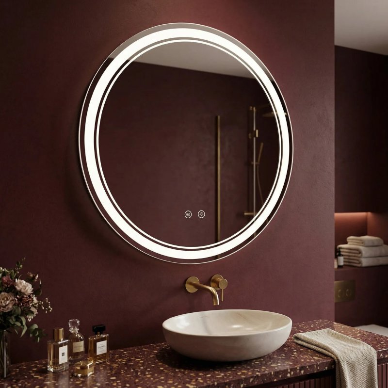 Mirror Rea Soft 70 Led Transparent