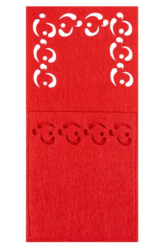 Cutlery Cover Set 8 pcs 2xKF357 Red