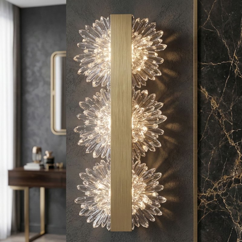 WALL LAMP REA G149-3W GOLD GOLD