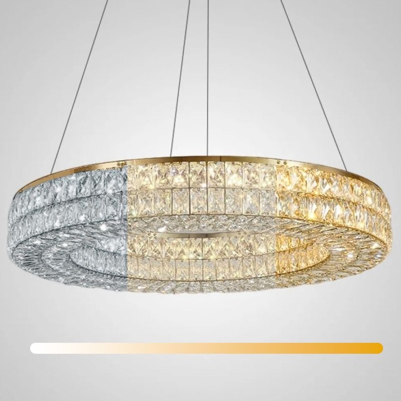 CEILING LAMP CHANDELIER TOOLIGHT LED APP1569-CP 80CM GOLD