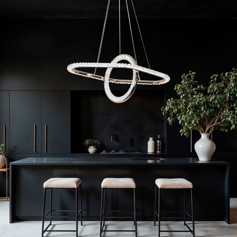 CEILING LAMP CHANDELIER TOOLIGHT LED G034-CP GOLD