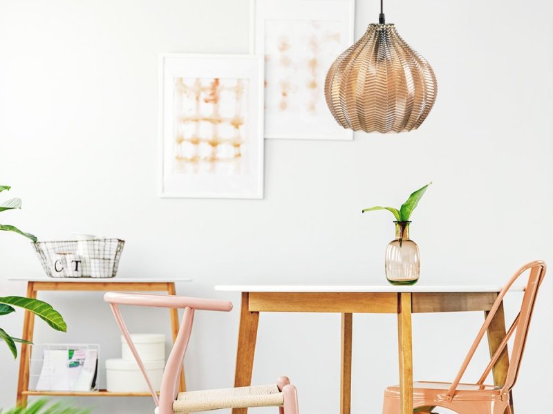 Pendant Lamp TOOLIGHT APP893-1CP Retro Glass Round 1-light point E27 23x23x20,5-110,5cm