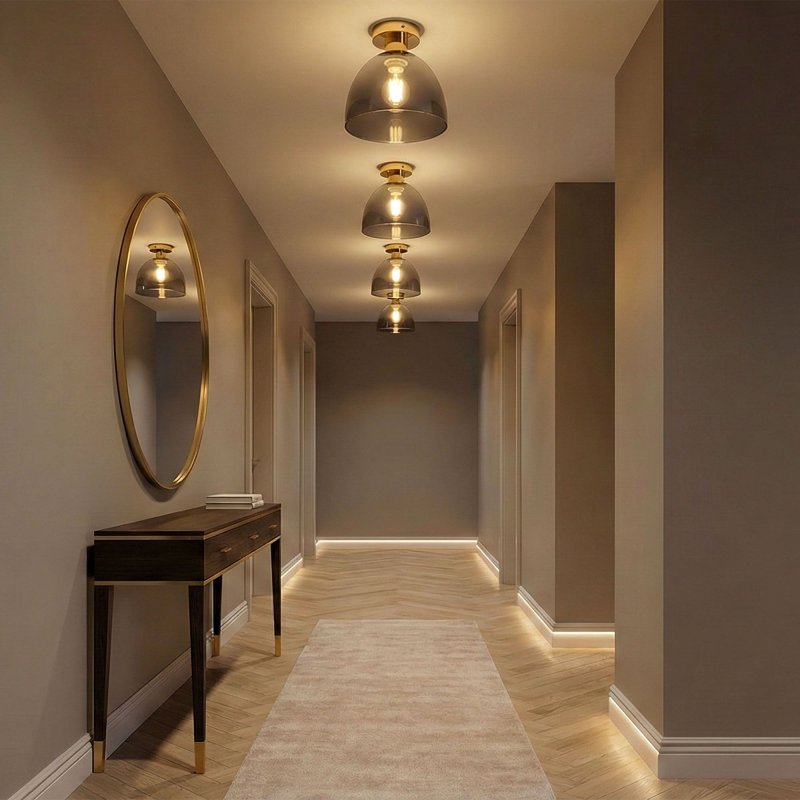 Ceiling Lamp Chandelier TOOLIGHT APP1302-1C Gold E27