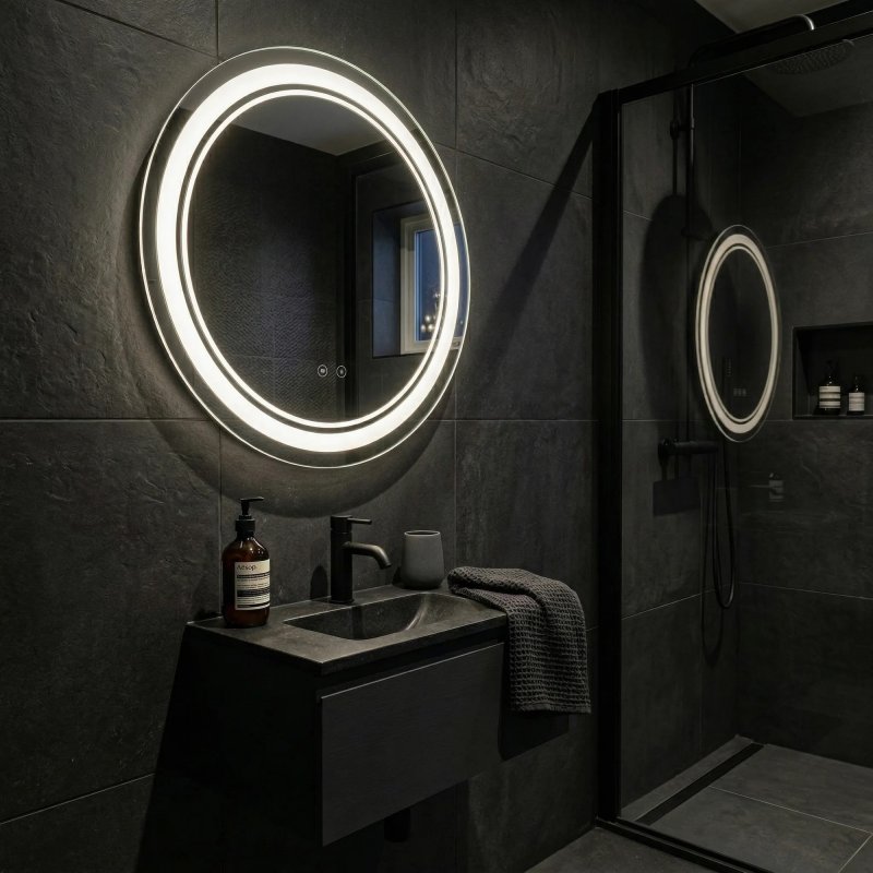 Mirror Rea Soft 50 Led Transparent