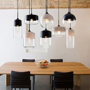 Pendant Lamp TOOLIGHT APP021-1CP ZENIT D Black 25x19,5 cm E27