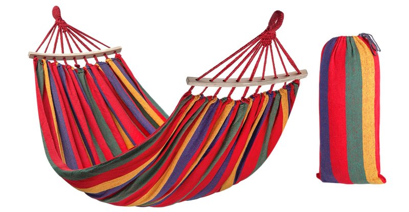 Hammock 400257 Red 260x90x1cm