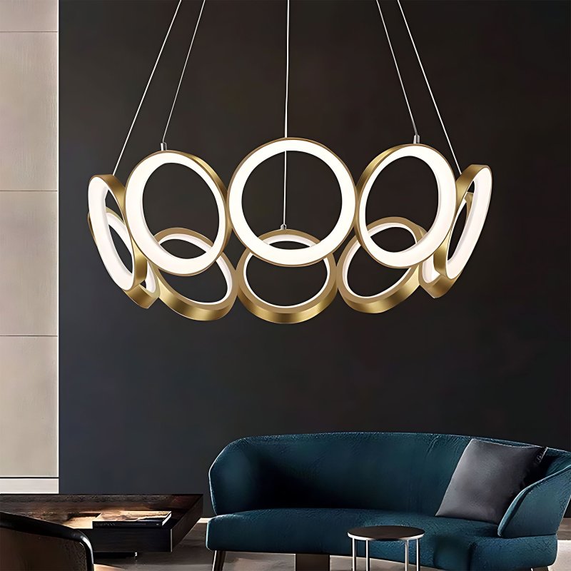 CEILING LAMP CHANDELIER TOOLIGHT APP1800-CP GOLD