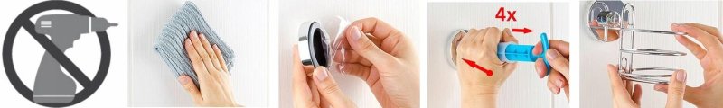 Toilet paper holder REA Chrome 381698