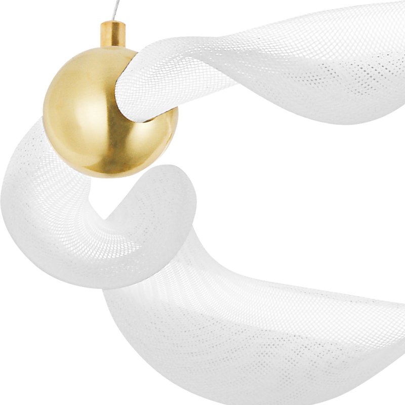 CEILING LAMP CHANDELIER TOOLIGHT LED G010-CP WHITE GOLD