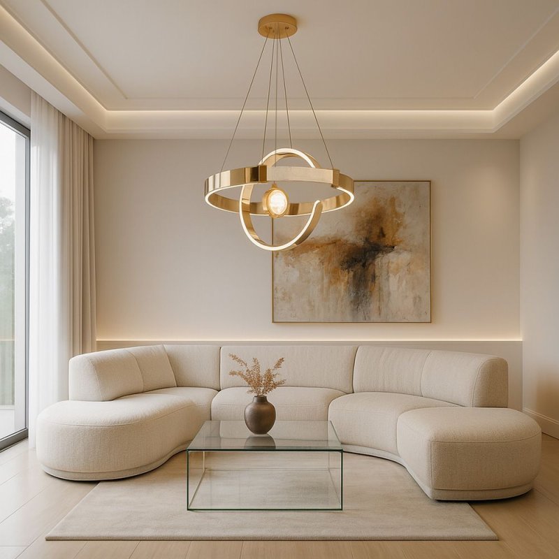 LED PENDANT LAMP TOOLIGHT LHJ060-CP 12 GOLD