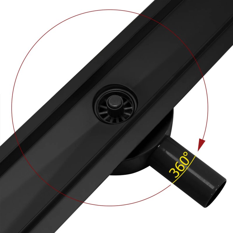 Linear drainage Pure Neo Pro 2in1 Black 50