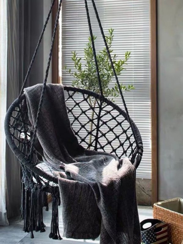 Swing 490129A BLACK 62x33x142cm
