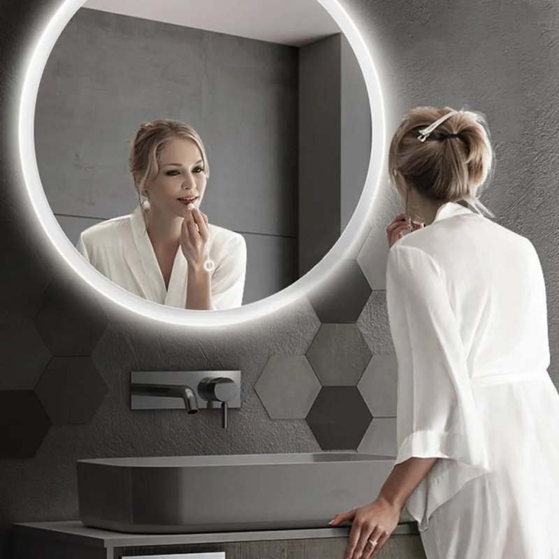 Bathroom LED Mirror REA FFJ 80cm
