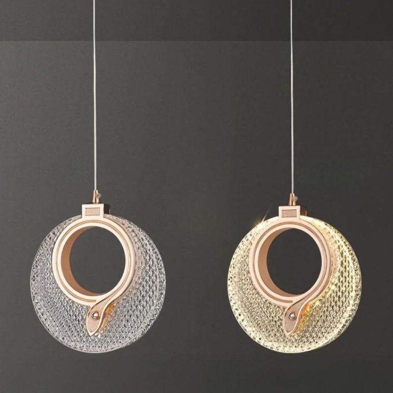 CRYSTAL LED PENDANT LAMP TOOLIGHT LHJ110-1CP 80 GOLDEN