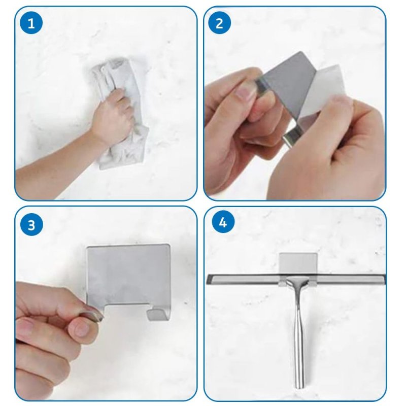 Bathroom squeegee Gold