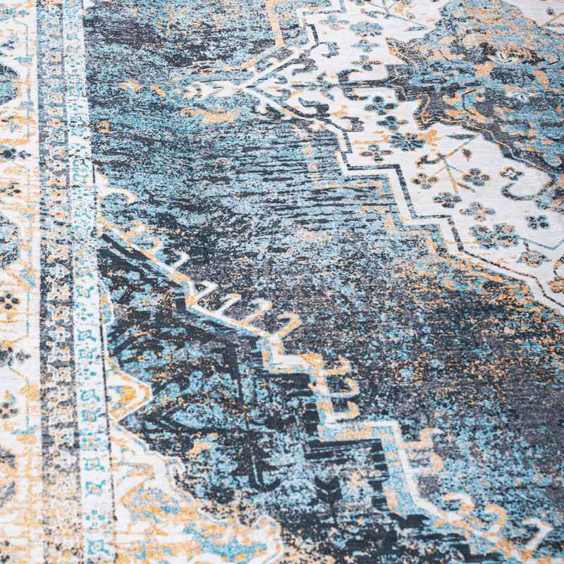 PLUSH DESIGN 2 1.80*2.60 BLUE