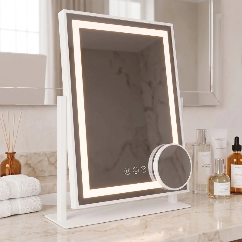 Mirror Rea Lumi 30X40 Led White