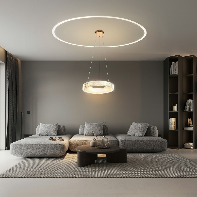 CEILING LAMP CHANDELIER TOOLIGHT LED MS001-CP ROSE GOLD