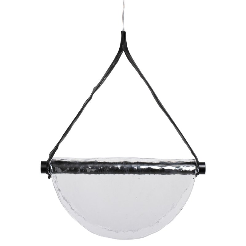 Pendant LED Lamp TOOLIGHT APP1075-CP Black Transparent