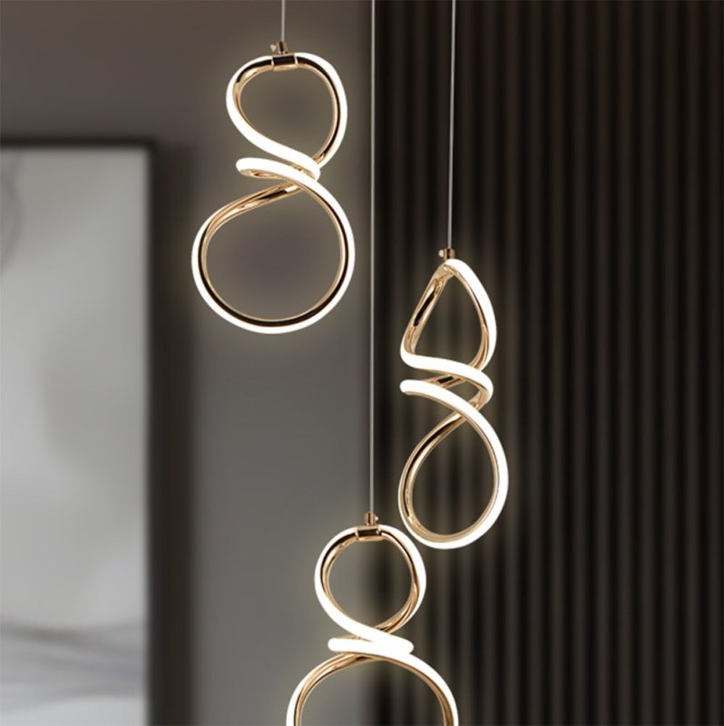 CEILING LAMP CHANDELIER TOOLIGHT G073-3CPR GOLD