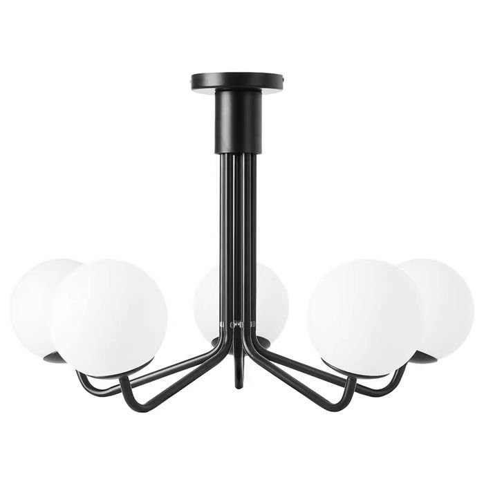 LAMP APP1578-5CP BLACK MAT