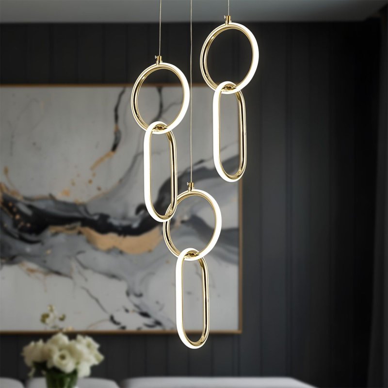 CEILING LAMP CHANDELIER TOOLIGHT G077-3CPR GOLD