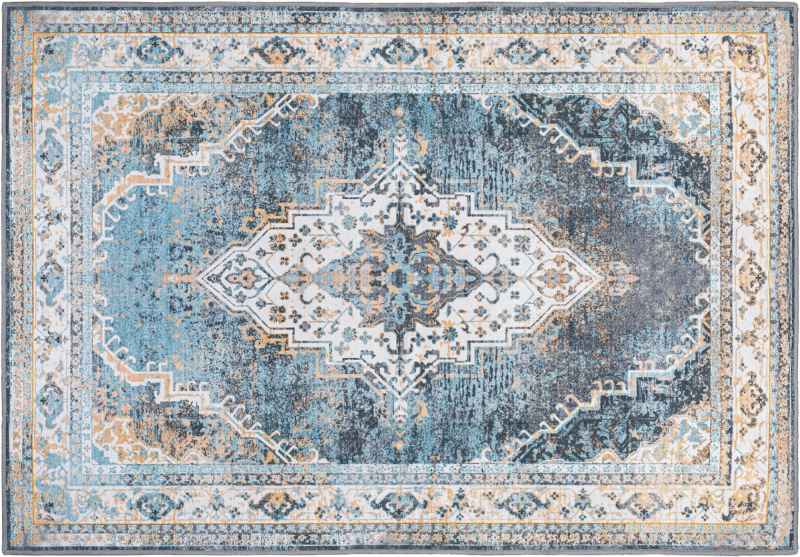 PLUSH DESIGN 2 1.80*2.60 BLUE