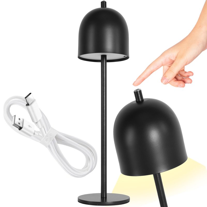 Bedside lamp APP1358-T black