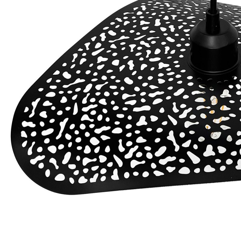 Pendant Lamp TOOLIGHT APP1467-1CP Black/OR E27