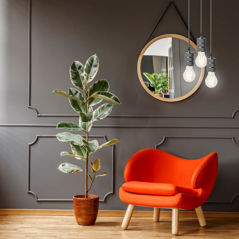 Lamp APP342-1CP BLACK
