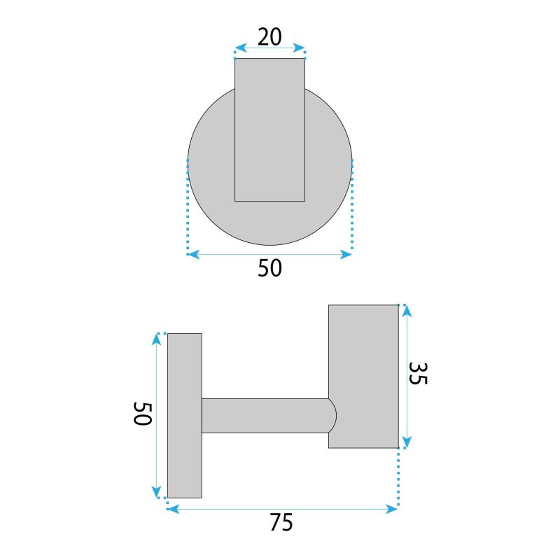 Rea Bathroom Hanger 5705 Galo Titan