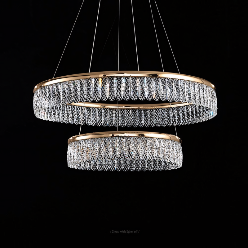 CEILING LAMP CHANDELIER TOOLIGHT APP1750-CP GOLD LED