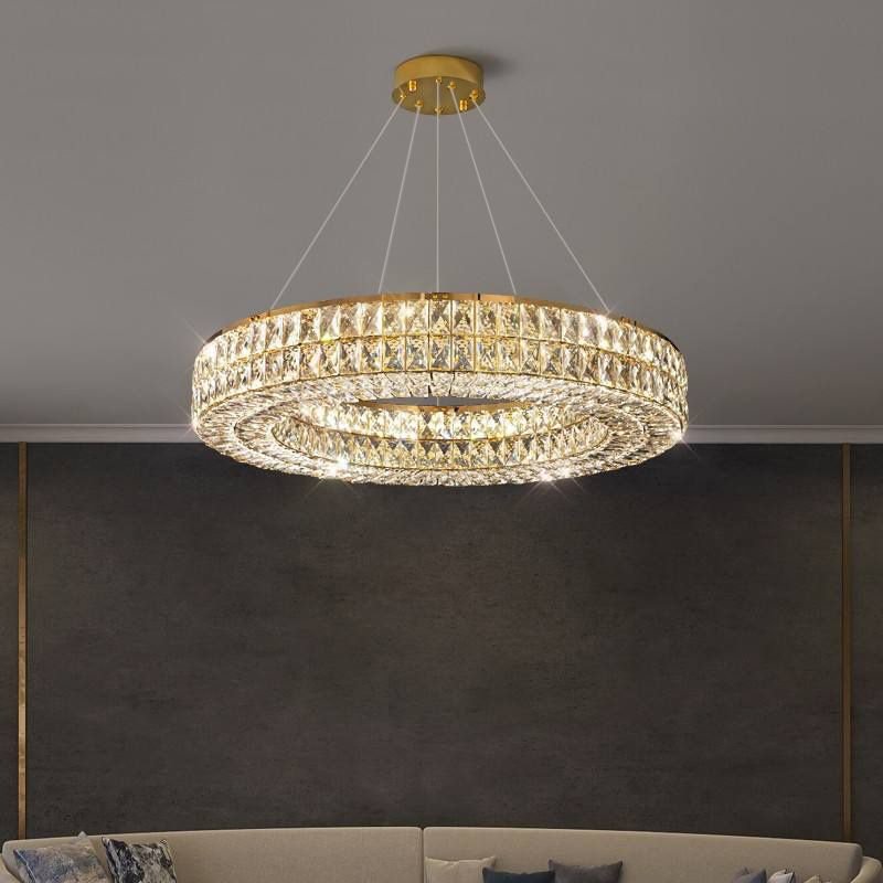 CEILING LAMP CHANDELIER TOOLIGHT LED APP1568-CP 60CM GOLD